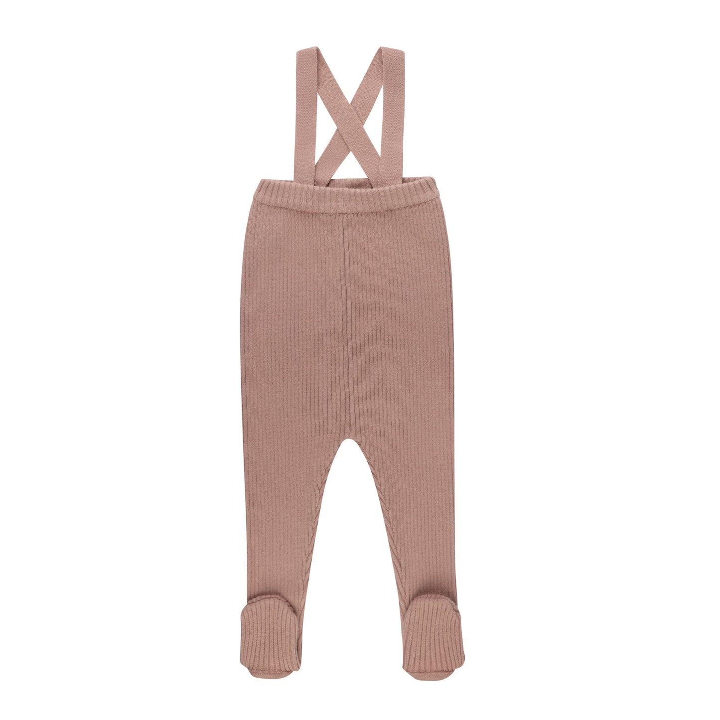 Looms Herringbone Knit Girls Overalls