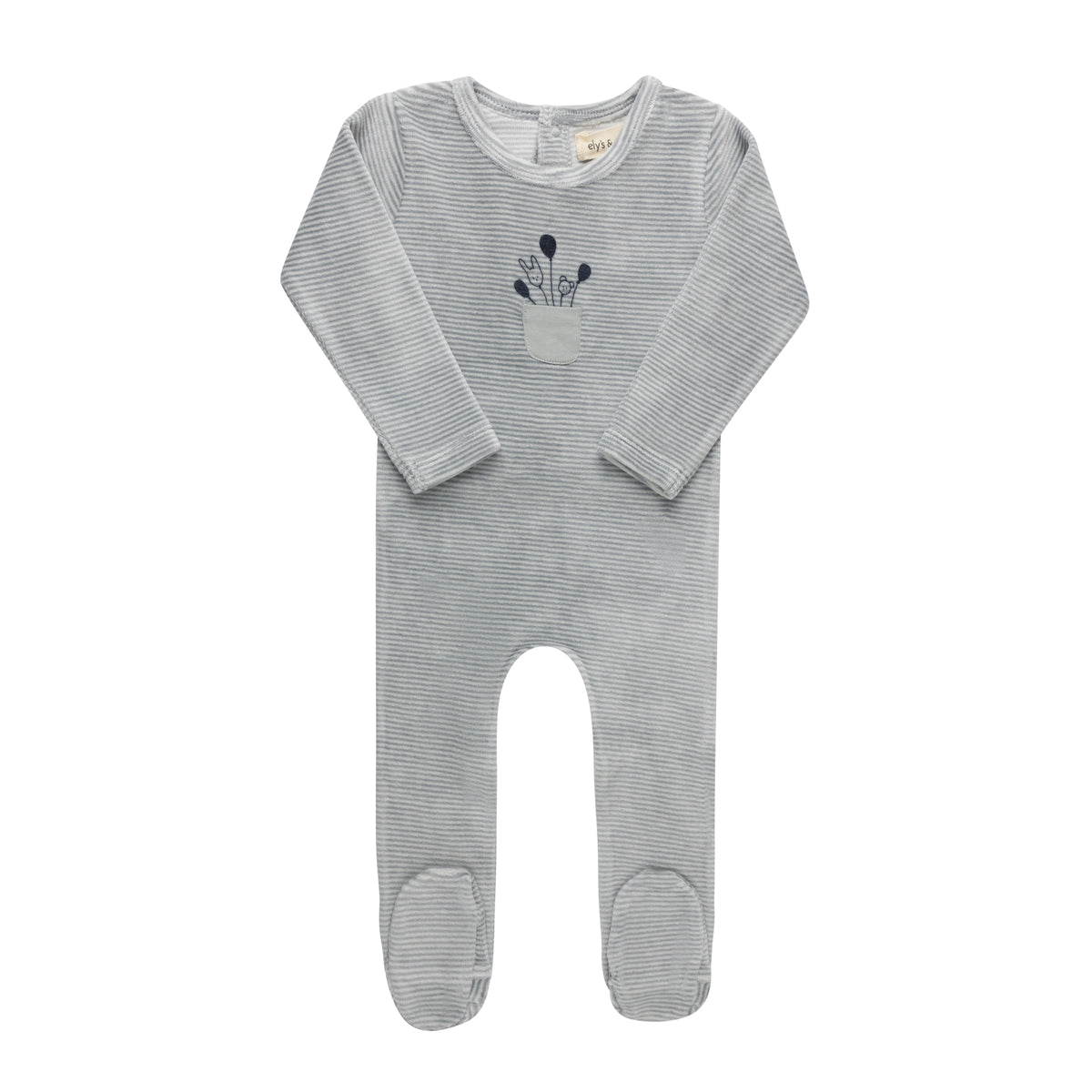 Ely's & Co Stripe Footie