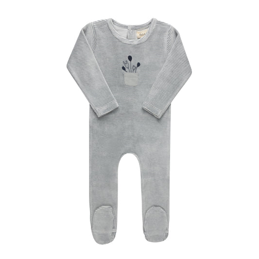Ely's & Co Stripe Footie