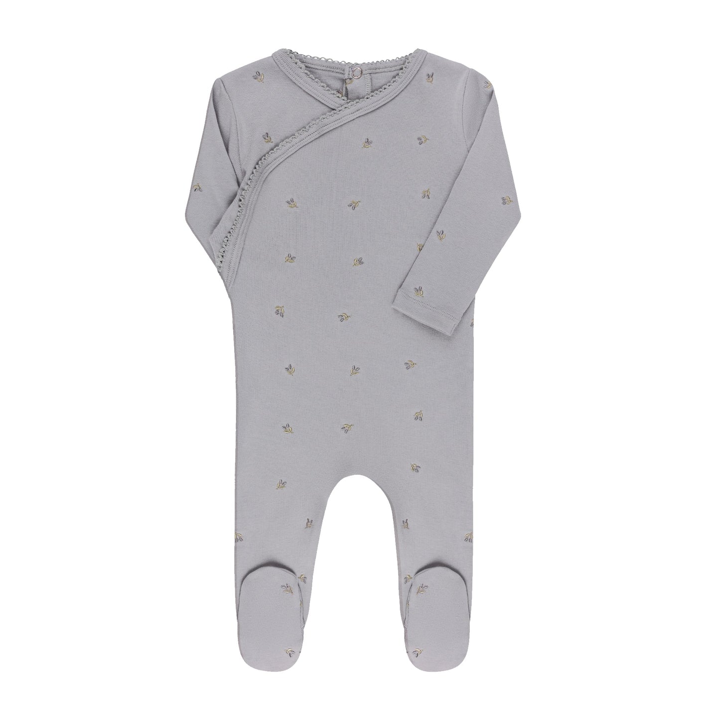 Ely's & Co Embroidered Footie