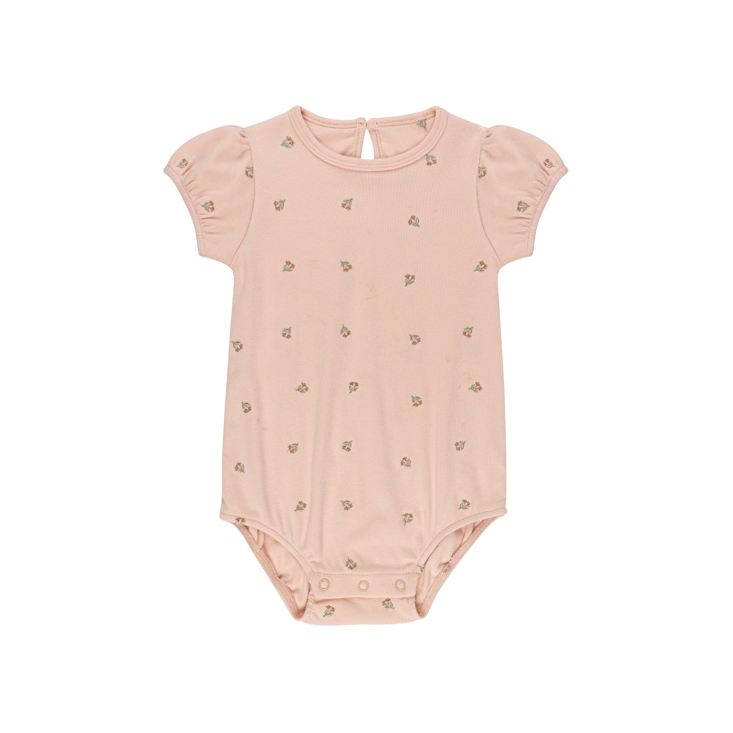 Ely's & Co Embroidered  Romper (girl)