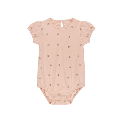 Ely's & Co Embroidered  Romper (girl)