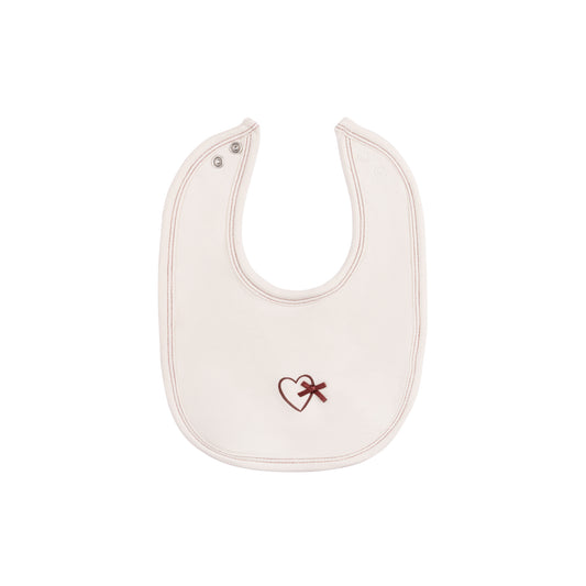 Ely's & Co Heart & Star Girl Bib