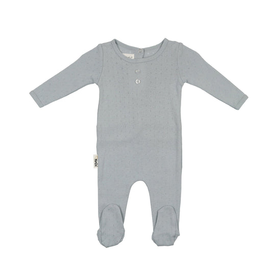 Maniere Simple Pointelle Footie