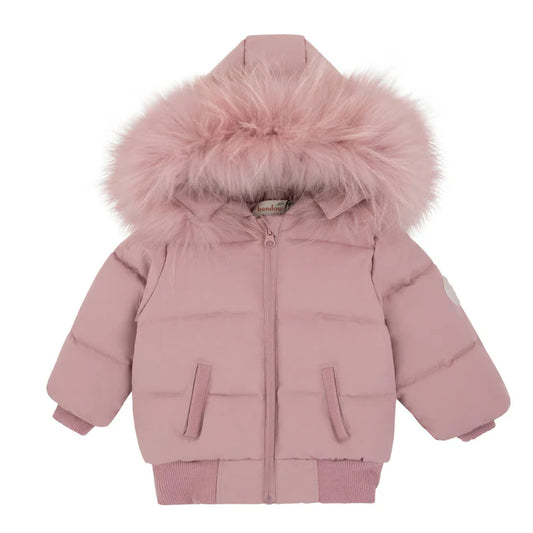Bondoux Textured 'B' Jacket (Girl)