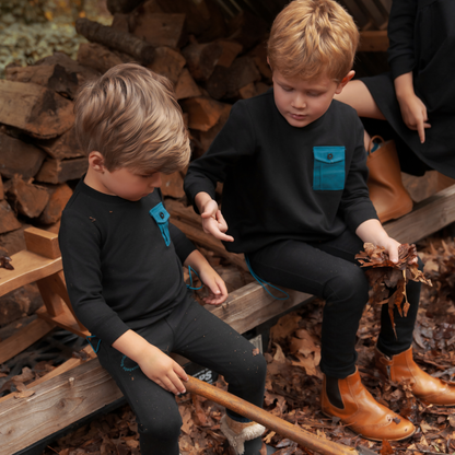 Bondoux Teal Detail Toddler 2 Piece Set