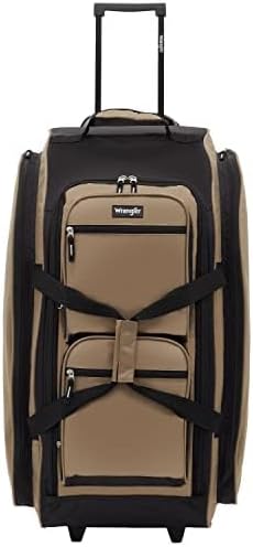 Pre-order Wrangler Wesley 30-Inch Rolling Duffel Bag (Tannin)
