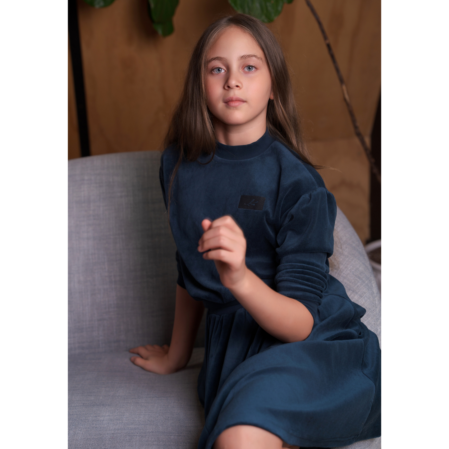 Bondoux Logo Velour Preteen Set