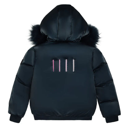 Bondoux Ombre Striped Jacket (Girl)
