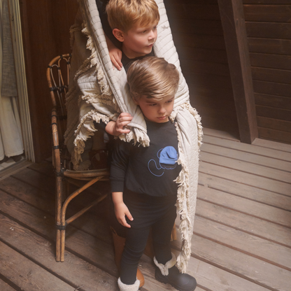 Bondoux Simple Corduroy Little Boys Top