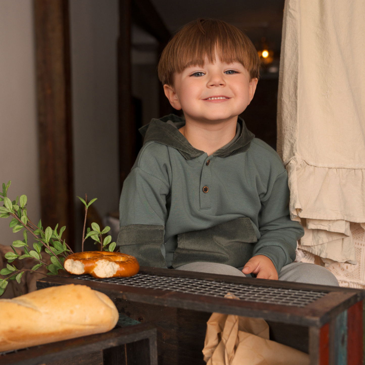 Bondoux Corduroy Top