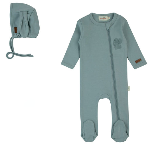 Bondoux Zipper Footie