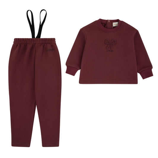 Bondoux Sherpa Embroidery 2 Pcs Set (g)