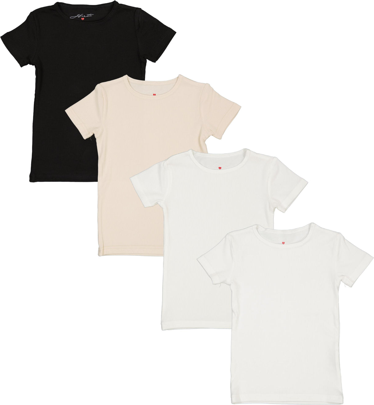 Harti Ribbed Short Sleeve Shell