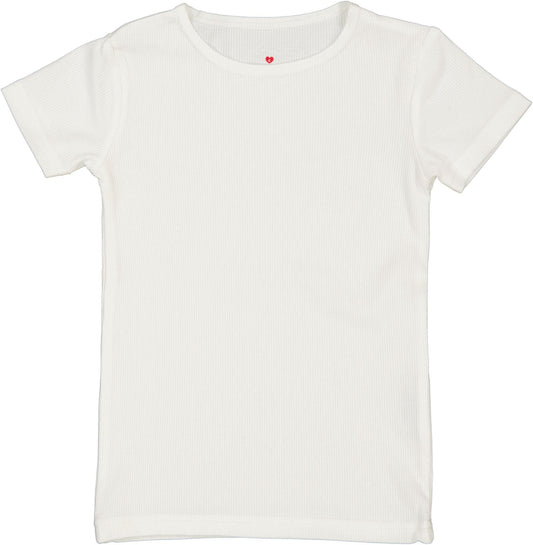 Harti Ribbed Short Sleeve Shell