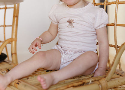 Ely's & Co Organic Bear 2Pc Set (girl)