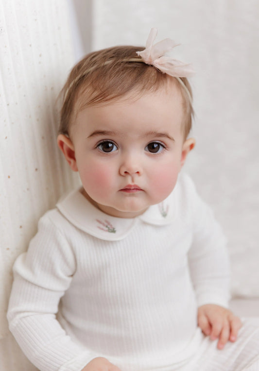 Ely's & Co Embroidered Collar Set (girl)