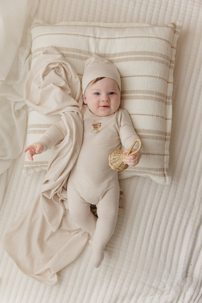 Ely's & Co Organic Bear Footie