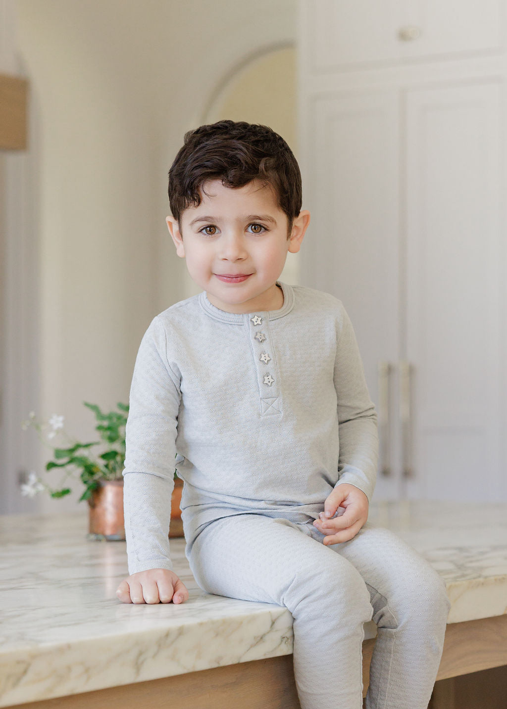 Ely's & Co Pointelle Star Lounge Set
