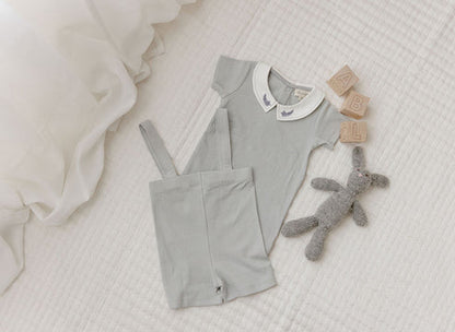 Ely's & Co Organic Embroidered Collar Set
