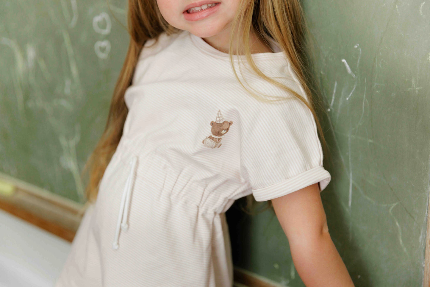 Ely's & Co Organic Bear Dress