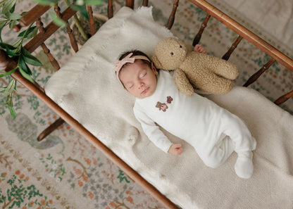 Aurora Embroidered Bear 3 Pc Set (g)