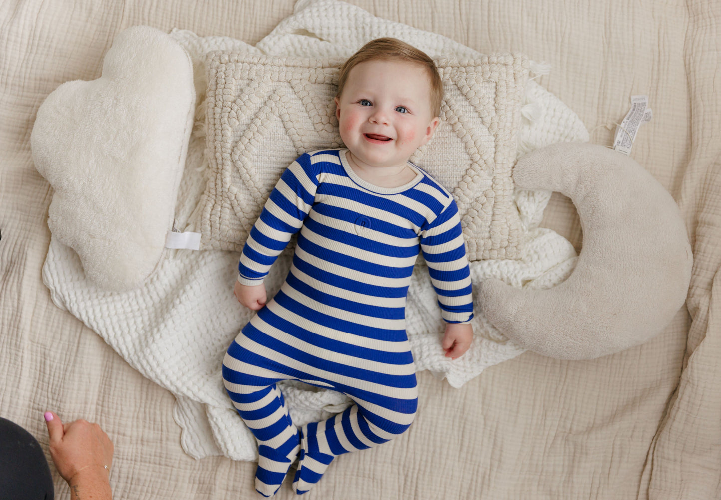 Bonjoy Stripe Footie