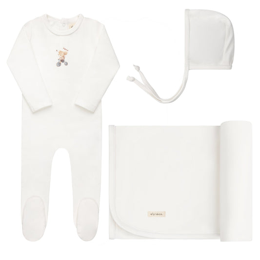 Ely's & Co French Terry Mouse Take Me Home Set