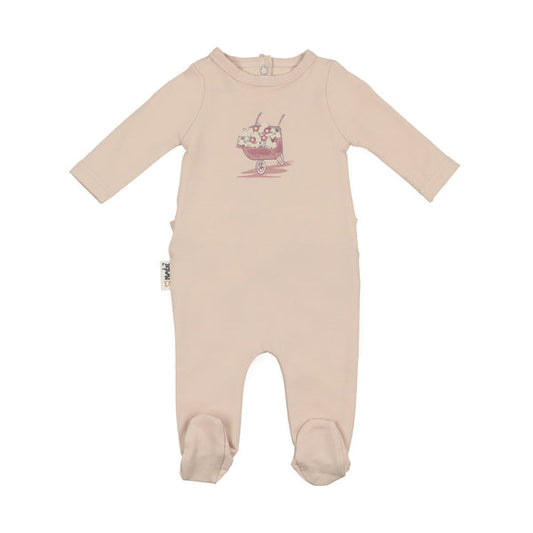 Maniere Whimsy Wheelbarrow Footie
