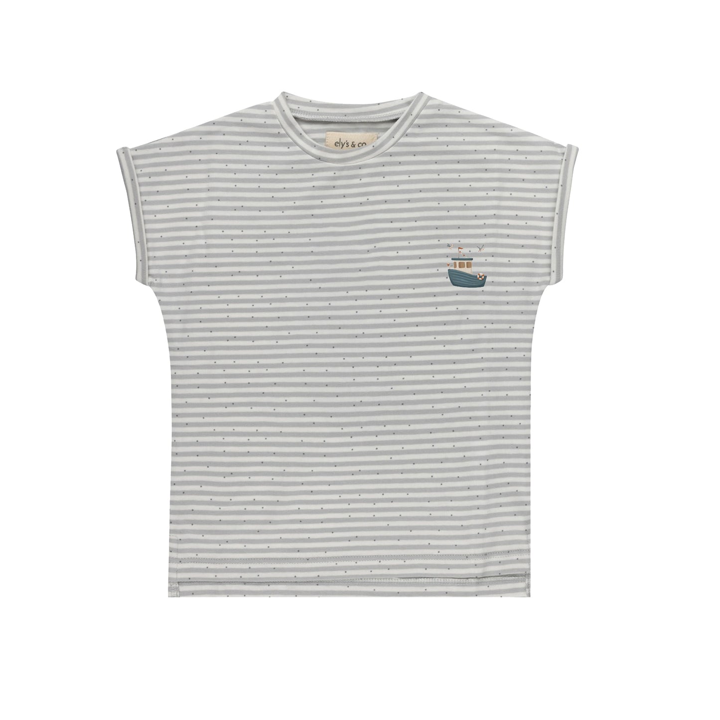 Ely's & Co Nautical Stripe Tshirt