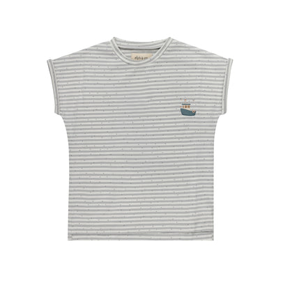 Ely's & Co Nautical Stripe Tshirt