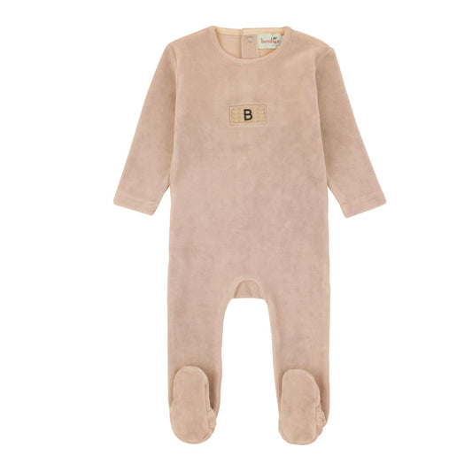 Bondoux Knit Detail Footie
