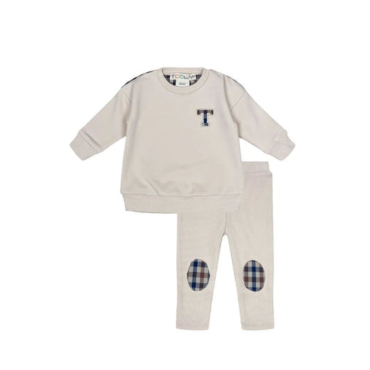 Teela Checkered Baby Boy Set