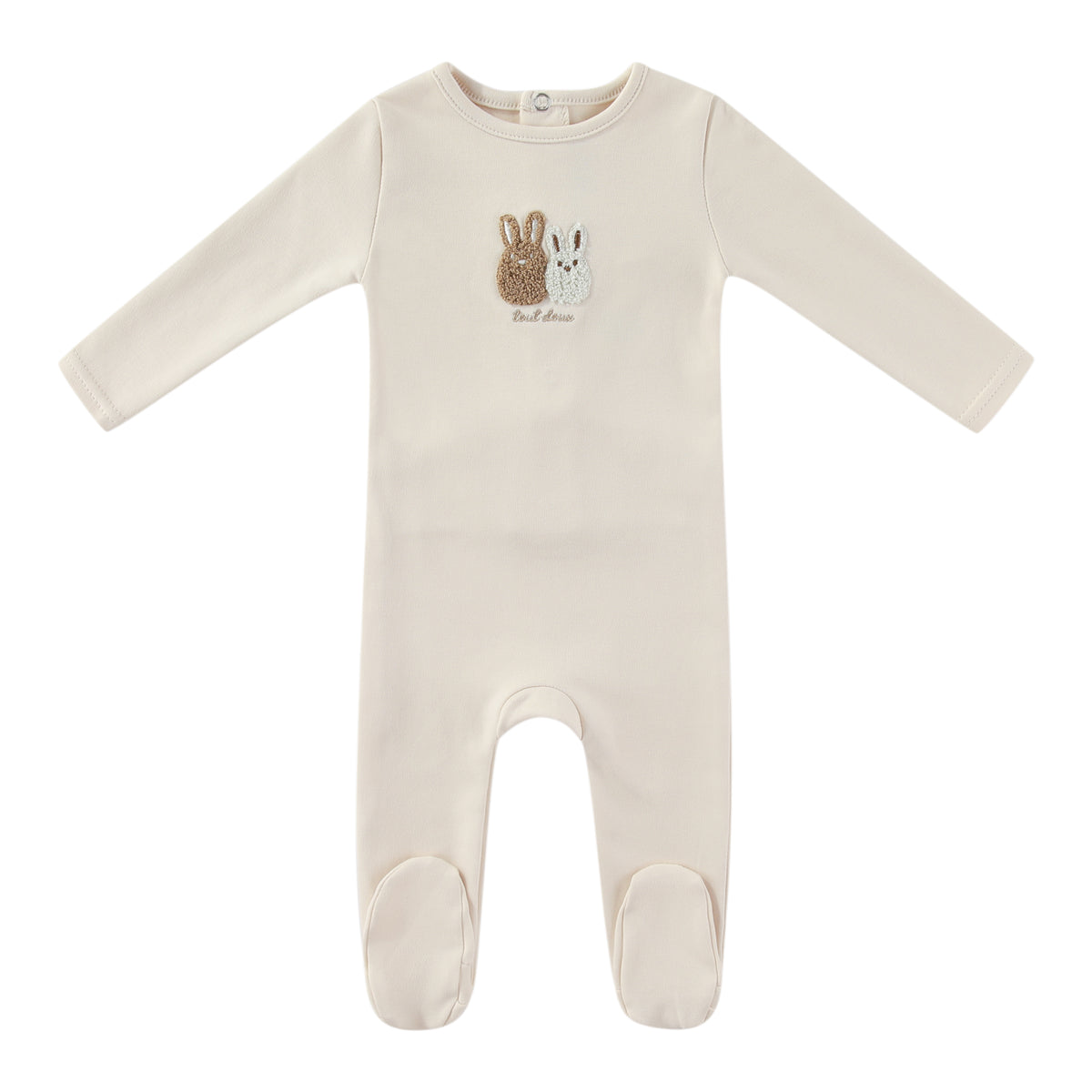 Mini Label Sherpa Bunny Footie