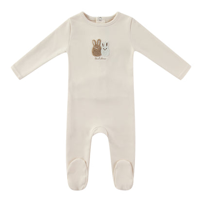 Mini Label Sherpa Bunny Footie