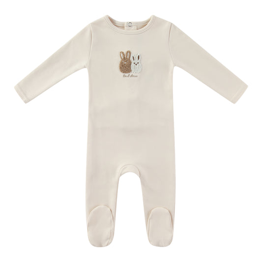 Mini Label Sherpa Bunny Footie
