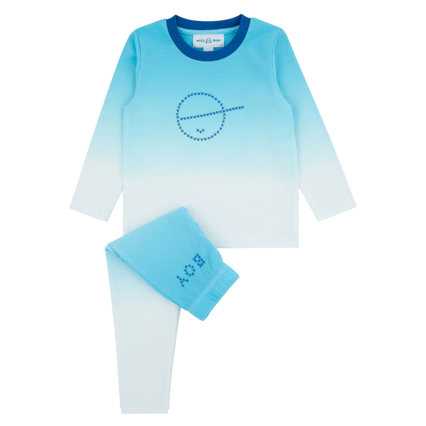 Miss Mini Cross Stitch Boy Pajamas