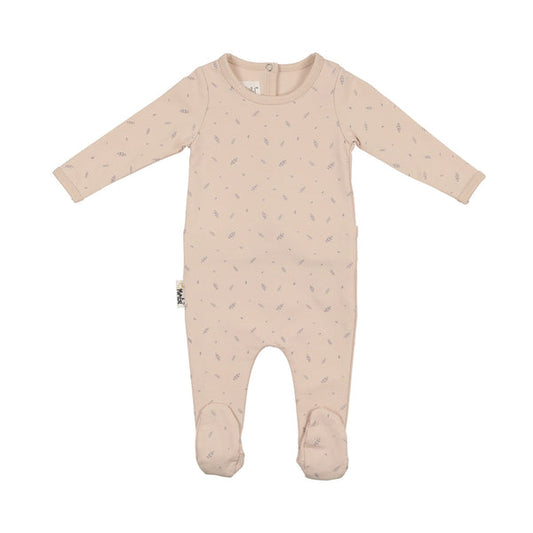 Maniere Elegant Leaves Footie