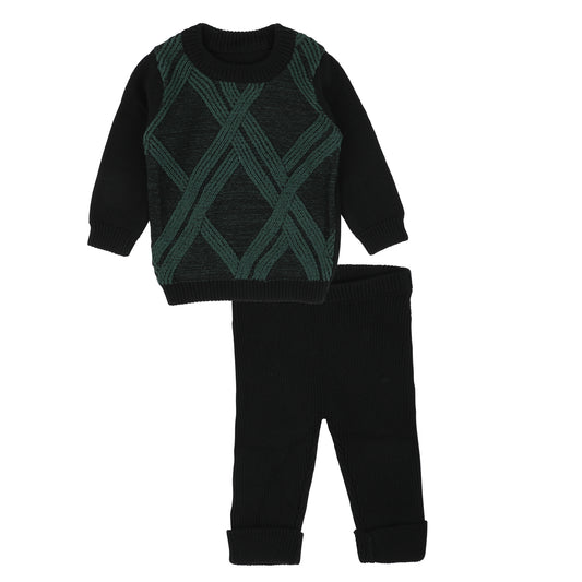 Rompp Argyle Knit 2pc Set