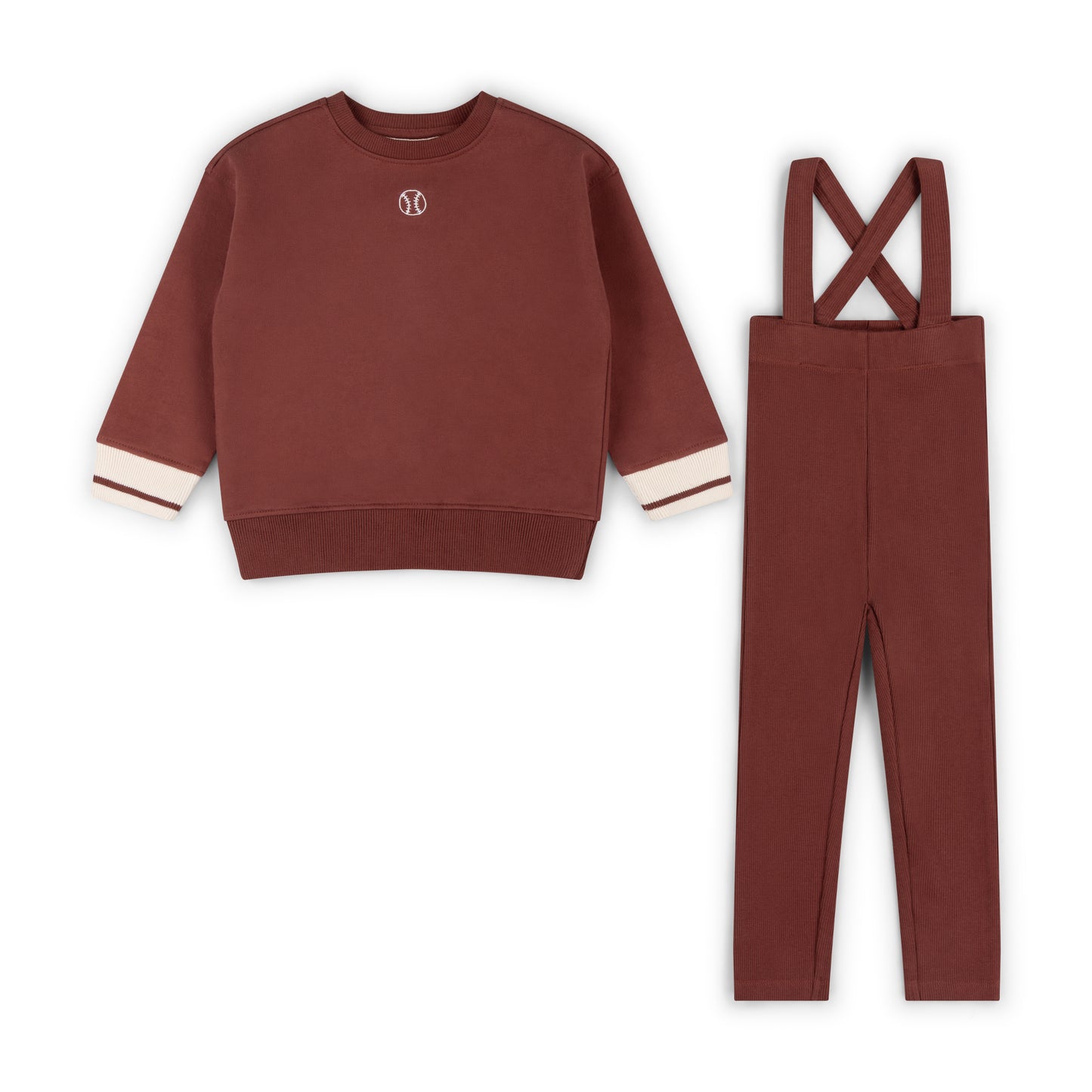Kai & Kelly Clube de Baseball Overall Set - Boy