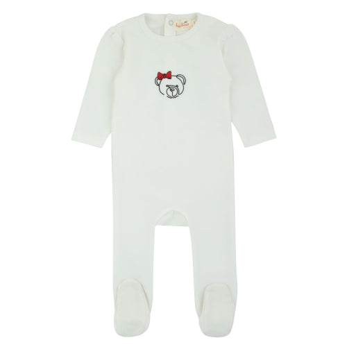 Bondoux Teddy Footie (girl)