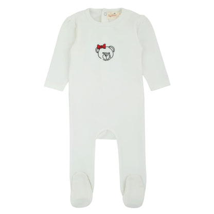Bondoux Teddy Footie (girl)