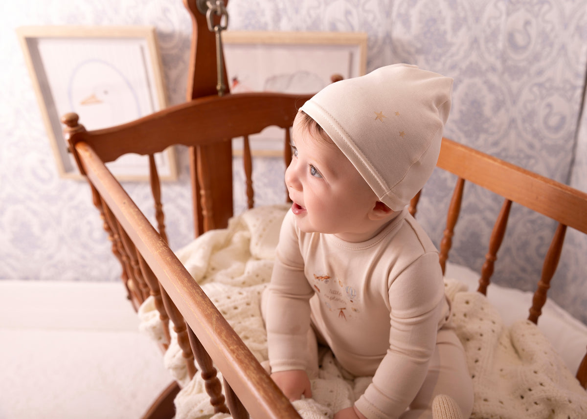 Mini Label Little Explorer Footie & Beanie