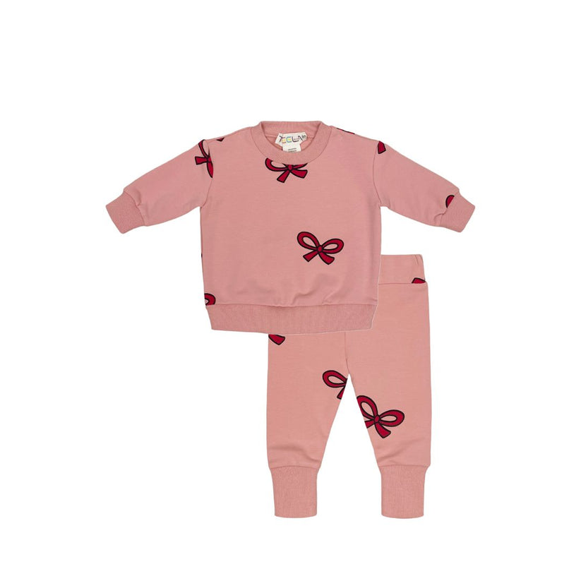 Teela Bow Baby Girl Set