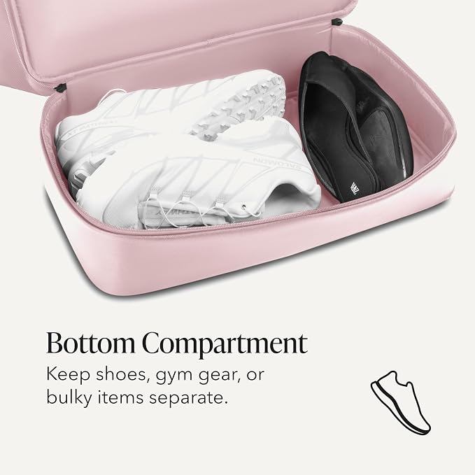 SwissGear Signature Hardside Expandable Luggage & Weekender Tote, Pink, 2-Piece Set