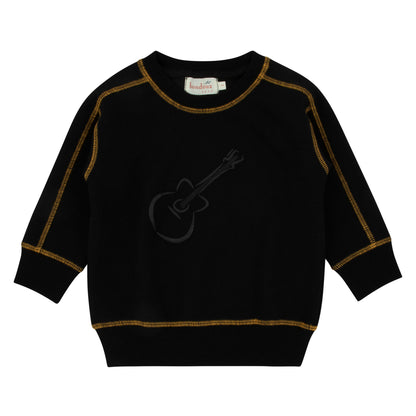 Bondoux Yellow N Denim Little Boys Top