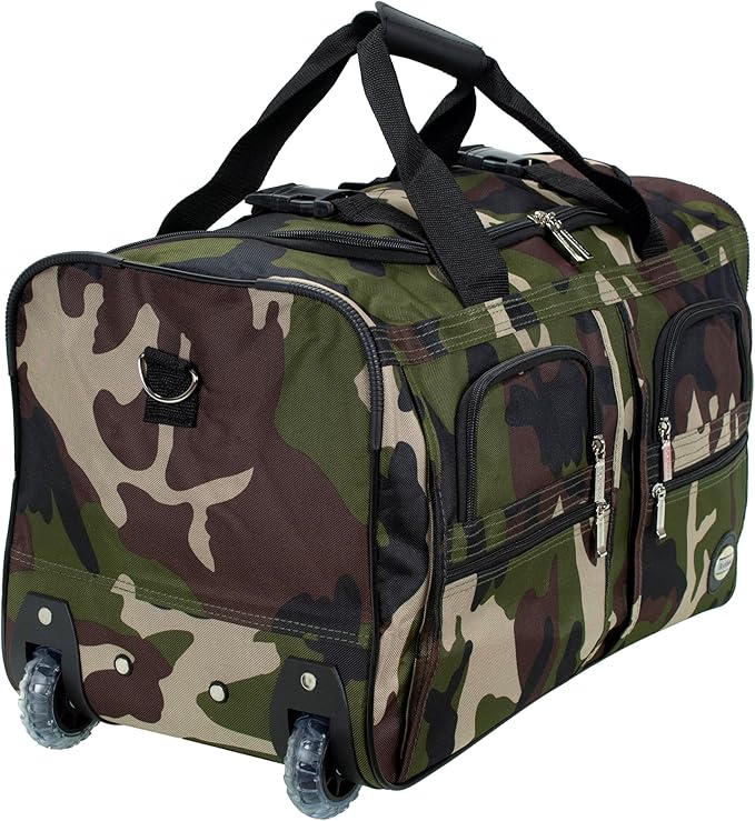Pre-order Rockland 40" Rolling Duffel Bag (Camo)
