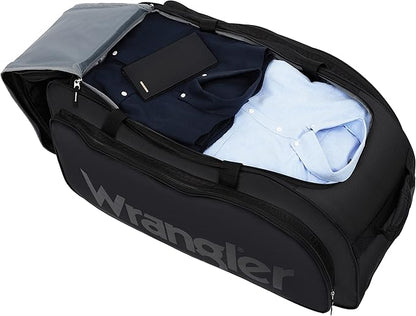 Pre-order Wrangler Wesley 30-Inch Rolling Duffel Bag (Black)