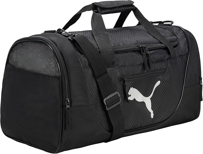 PUMA Contender Duffel Bag with Removable Strap & Shoe Pocket