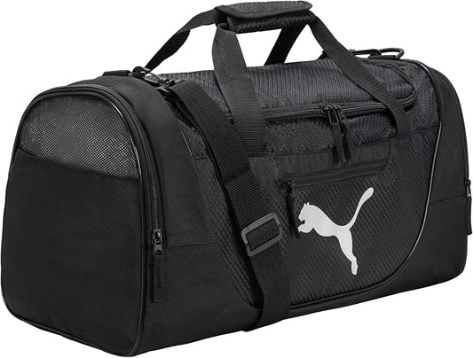 PUMA Contender Duffel Bag with Removable Strap & Shoe Pocket